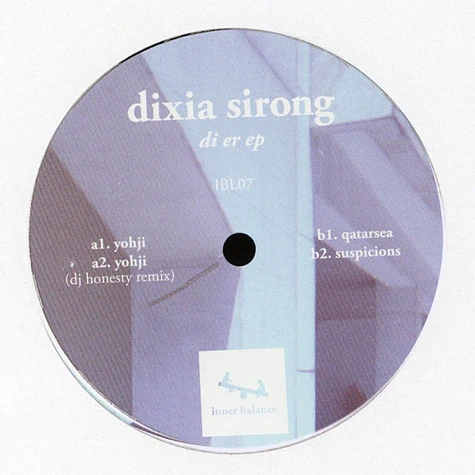 Dixia Sirong - Di Er EP DJ Honesty Remix