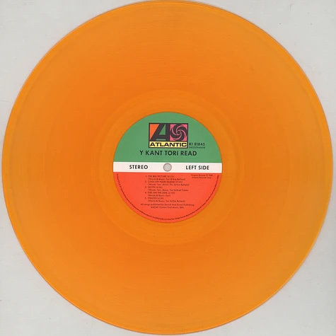 Y Kant Tori Read (Tori Amos) - Y Kant Tori Read Orange Vinyl Edition