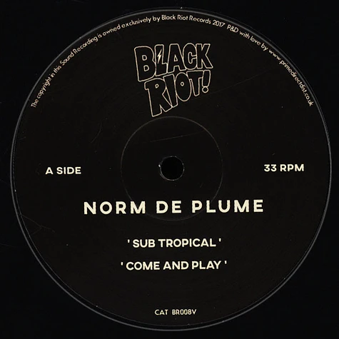 Norm De Plume - Sub Tropical