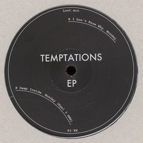 Lost.Act - Temptations EP Egal 3 Remix