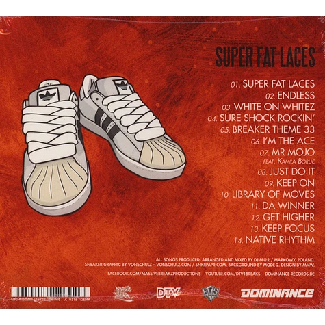 Massive Breakz - Super Fat Laces