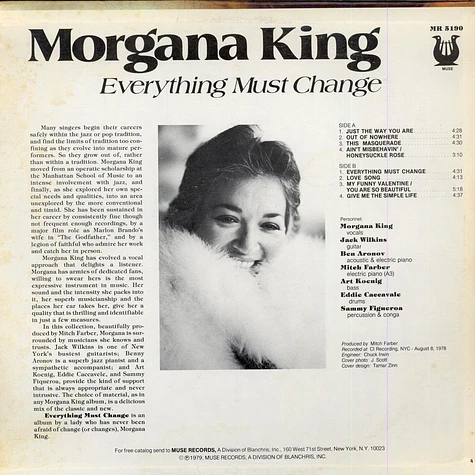 Morgana King - Everything Must Change