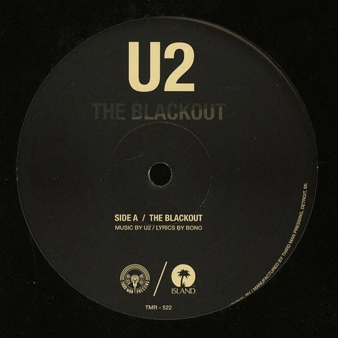 U2 - The Blackout / The Blackout (Jacknife Lee Remix)