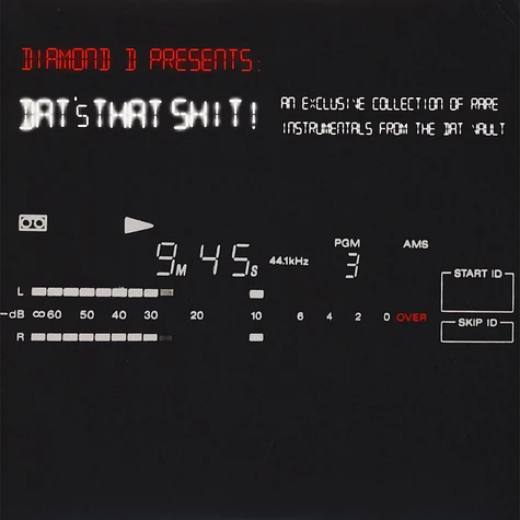 Diamond D - Dat's That Shit! An Exclusive Collection Of Rare Instrumentals From The DAT Vault