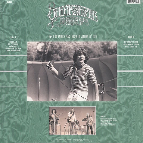 Quicksilver Messenger Services - Live at My Father's Place Rosyln NY January 31st 1976