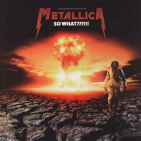Metallica - So What???!! - Live Broadcast Woodstock 1994 Clear Vinyl Edition