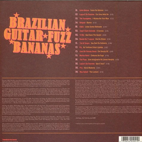 V.A. - Brazilian Guitar Fuzz Bananas