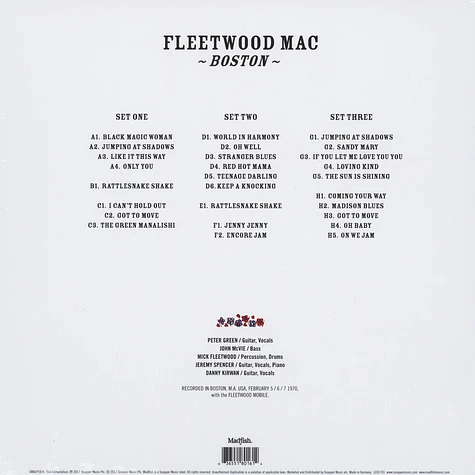 Fleetwood Mac - Boston