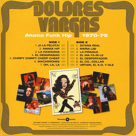 Dolores Vargas "La Terremoto" - Anana Funk Hip 1970-75