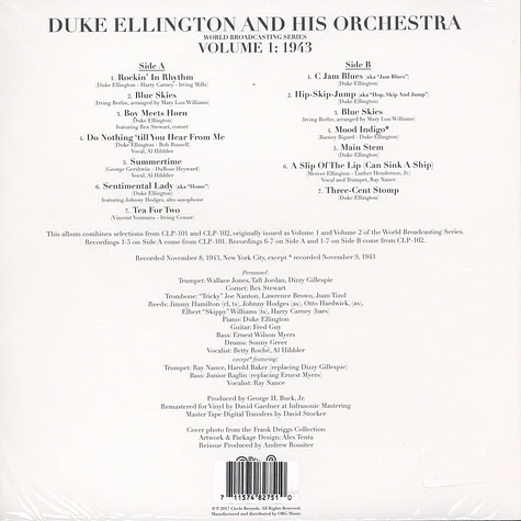 Duke Ellington - Volume I 1943