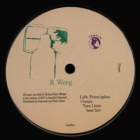 R Weng - Life Principles