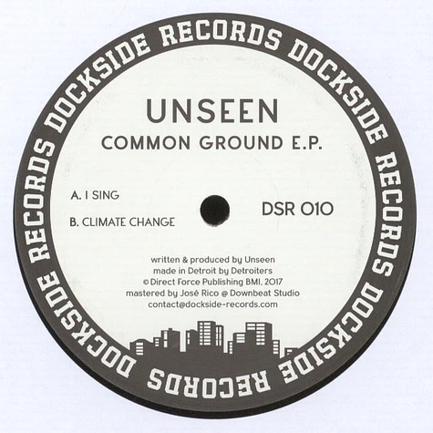 Unseen - Common Ground EP