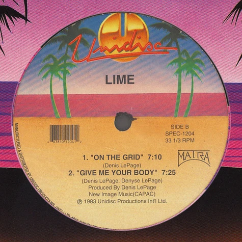 Lime - Take It Up / On The Grid