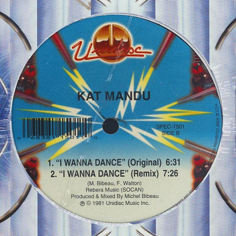 Kat Mandu - I Wanna Dance / I Wanna Dance