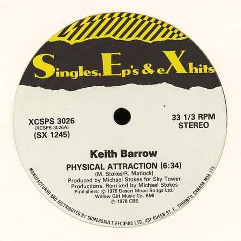 Keith Barrow - Turn Me Up / Physical Attraction