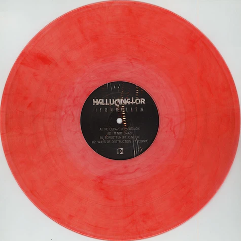 Hallucinator - Iconoclasm Clear & Solid Red Mixed Vinyl Edition