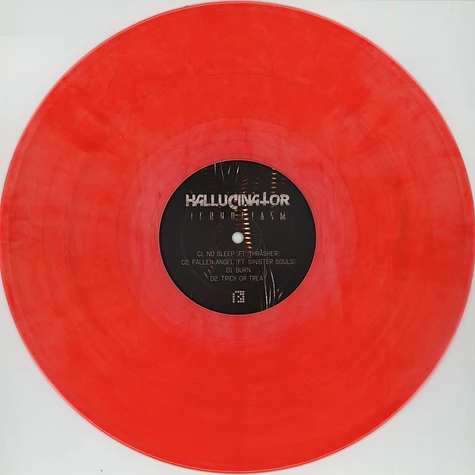 Hallucinator - Iconoclasm Clear & Solid Red Mixed Vinyl Edition