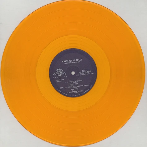 The James Hunter Six - Whatever It Takes Colored Vinyl Edition