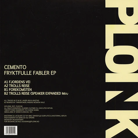 Cemento - Fryktfuller Fabler EP