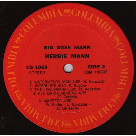 Herbie Mann - Big Boss Mann