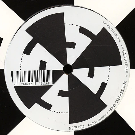 Frank Bretschneider - Plastik / Mechanik - Vinyl 12
