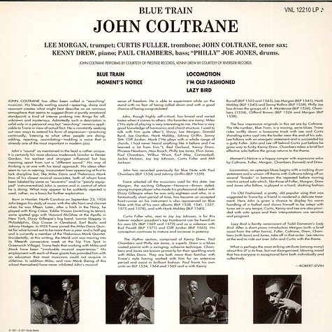 John Coltrane - Blue Train