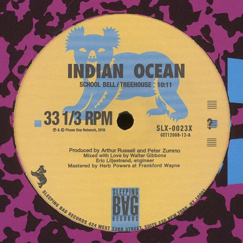 Indian Ocean - School Bell / Treehouse