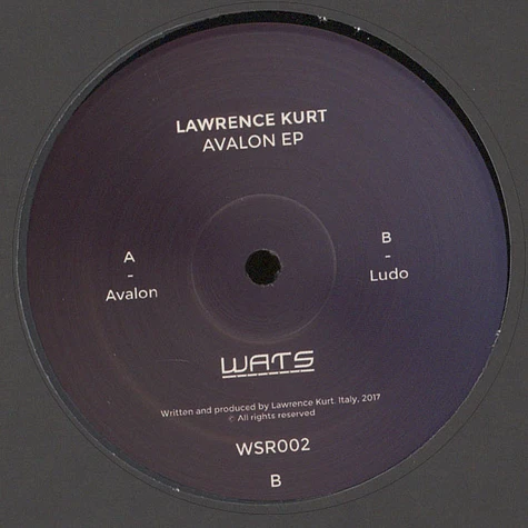Lawrence Kurt - Avalon EP