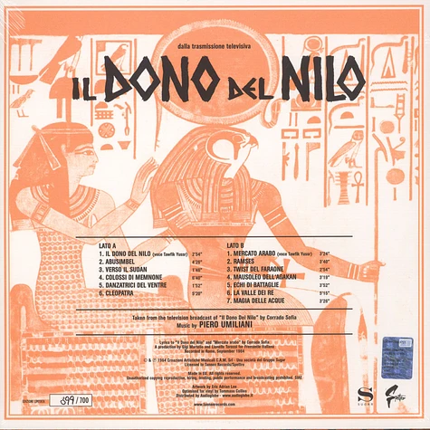 Piero Umiliani - OST Il Dono Del Nilo