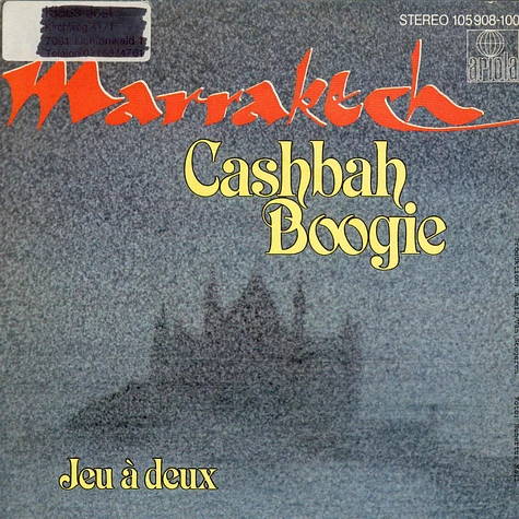 Marrakech Orchestra - Cashbah Boogie