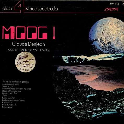 Claude Denjean - Moog! Claude Denjean And The Moog Synthesizer