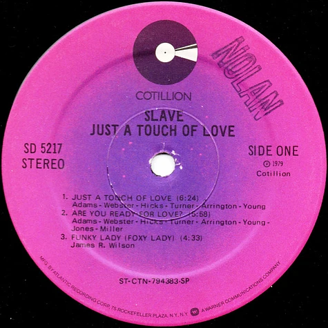Slave - Just A Touch Of Love
