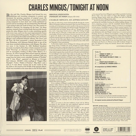 Charles Mingus - Tonight At Noon