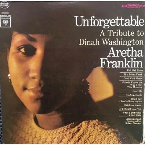 Aretha Franklin - Unforgettable - A Tribute To Dinah Washington