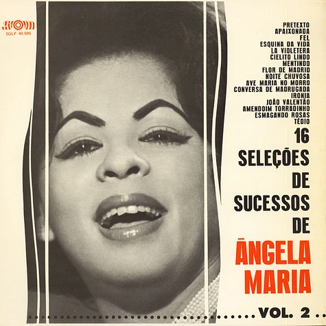 Angela Maria - 16 Seleções De Sucessos Vol. 2