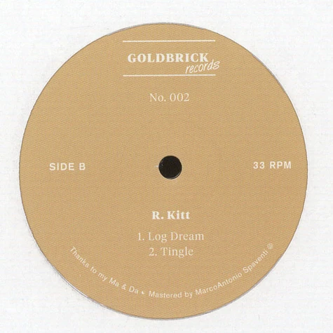 R. Kitt - Tingle EP