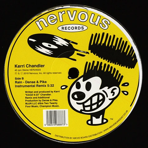 Kerri Chandler - Rain Dense & Pika Remix