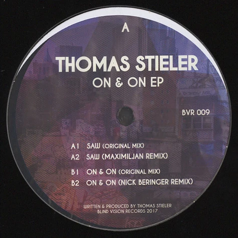 Thomas Stieler - On & On EP