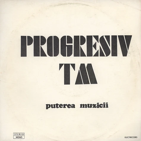 Progresiv TM - Puterea Muzicii
