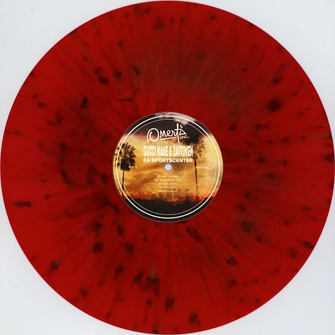 Gucci Mane & Zaytoven - EA Sportscenter Red & Gold Splattered Vinyl Edition