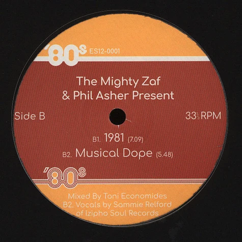 The Mighty Zaf & Phil Asher - Present