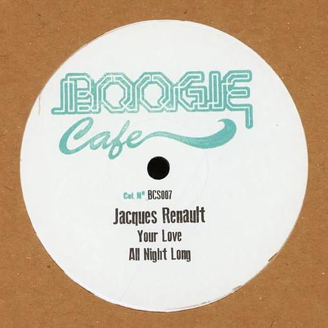 Jacques Renault - Tribute To Ron Hardy EP