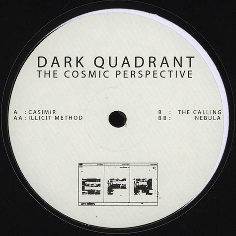 Dark Quadrant - The Cosmic Perspective