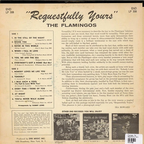 The Flamingos - Requestfully Yours