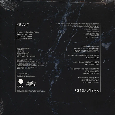 Oranssi Pazuzu - Kevät / Värimyrsky Grey Vinyl Edition
