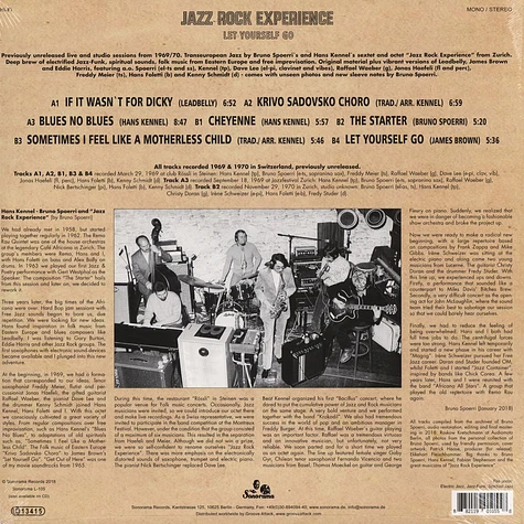 Jazz Rock Experience - Let Yourself Go