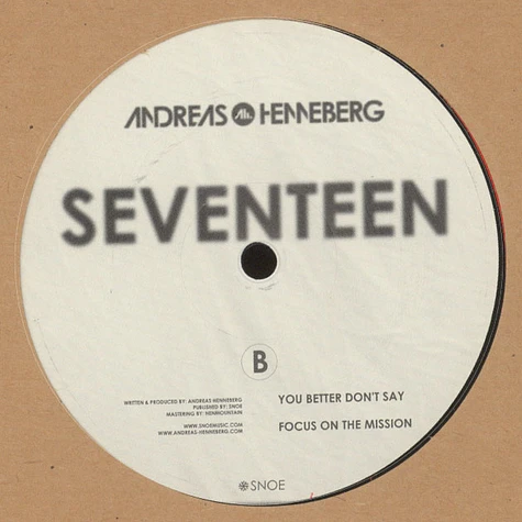 Andreas Henneberg - Seventeen Part One