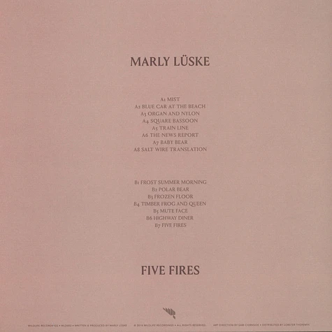 Marly Lüske - Five Fires LP