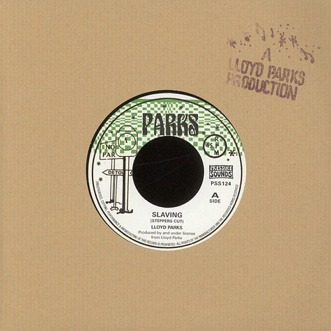 Lloyd Parks - Slaving (Steppers Cut)