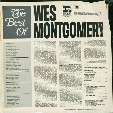 Wes Montgomery - The Best Of Wes Montgomery